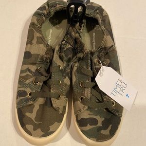 Time & Tru Camo Sneakers